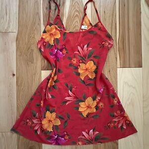 Victoria's Secret sheer floral slip dress